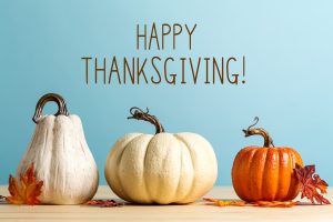 A Thanksgiving Message